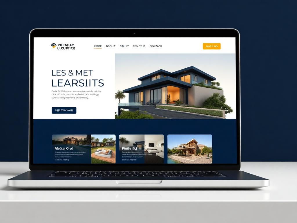 PrimeNest Properties — Real Estate live demo preview